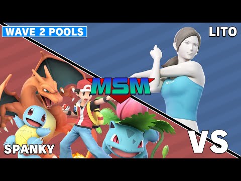 Offline MSM 237 - Spanky (Pokemon Trainer) VS Lito (Wii Fit Trainer) Wave 2 Pools