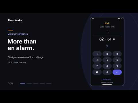 HardWake: Alarm Clock video thumbnail