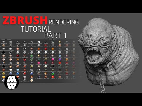 ZBRUSH Rendering - Tutorial Part1 - Full Tutorial