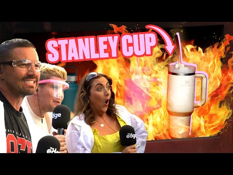 Can the viral Stanley Cup ACTUALLY survive a fire?