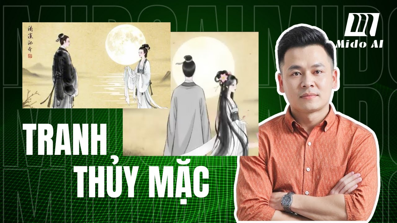 Video mô phỏng Tranh Thuỷ Mặc | MiDo AI
