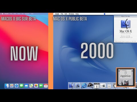 Using Apple’s first Mac OS X version (BETA!) from 2000!