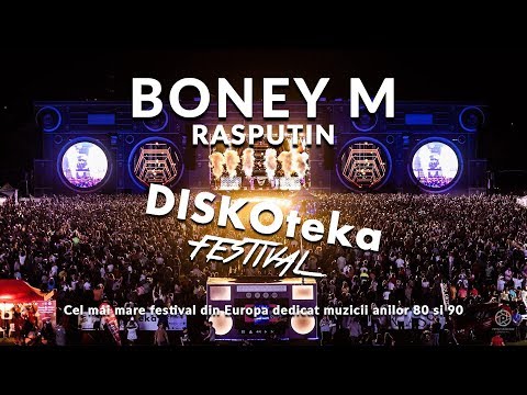 DISKOteka Festival 2019 - Boney M - Rasputin 100% LIVE #Timisoara #Romania