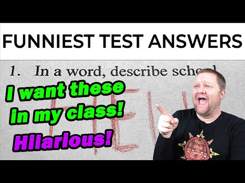 Funny Test Answers That Will Crack You Up