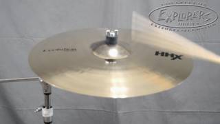 Video thumbnail for Sabian 19" HHX Evolution Crash Cymbal by explorerspercussion