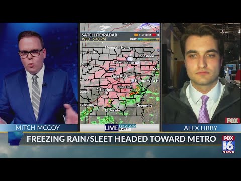 Ice Storm Impacts Arkansas Wednesday and Thursday