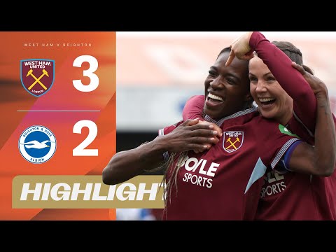 🤯 3 Goals in 9 Mins! West Ham’s Epic Comeback vs Brighton | Highlights | Barclays WSL 25/26