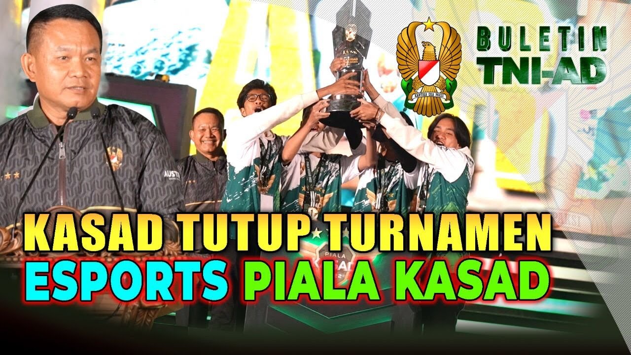 Kasad Tutup Turnamen Esports Piala Kasad
