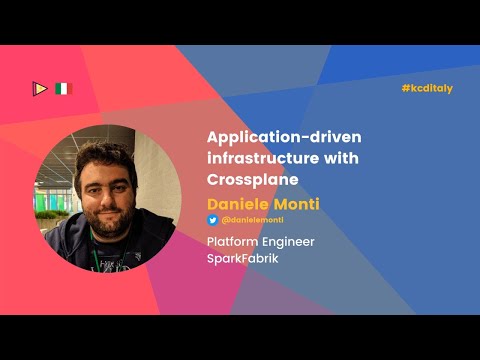 Application-driven infrastructure with Crossplane
