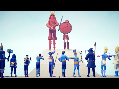 SAMURAI GIANT & SKELETON GIANT vs EVERY FACTION - Totally Accurate Battle Simulator TABS