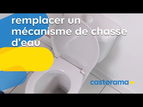 Part of a video titled Remplacer un mécanisme de chasse d'eau (Castorama) - YouTube