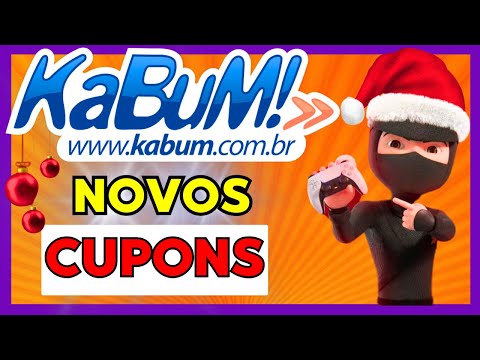(NOVO) KABUM CUPOM de NATAL - CUPOM KABUM PREIMEIRA COMPRA - KABUM CUPOM de DESCONTO.