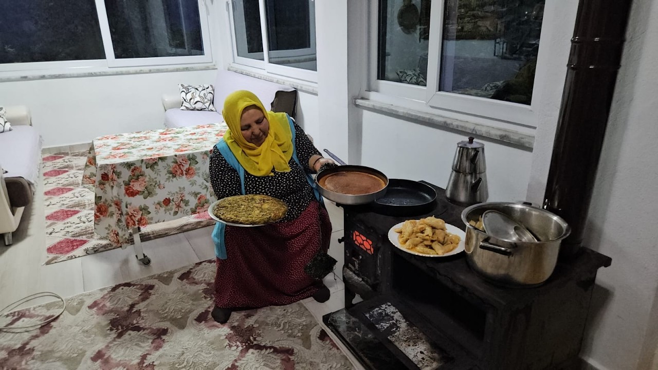 🔥 KUZİNEDE ODUN ATEŞİNDE PİŞEN, YUMUŞACIK ANNE KEKİ ‼️🍰