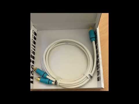 Chord Company C Line RCA Interconnect..unboxed!