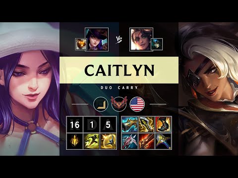 Caitlyn ADC vs Samira - NA Grandmaster Patch 25.11