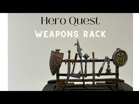 Episode 21: How to Paint the Weapons Rack from Hero Quest