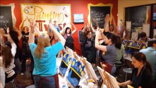 preview picture of video 'Painting with a Twist Pittsburgh-West 1 Year Anniversary Party'