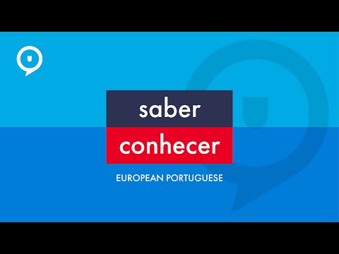 European Portuguese - saber vs. conhecer (+ dialogue)
