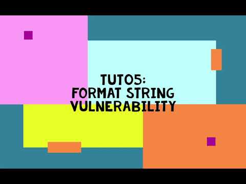 Tut05: Format String Vulnerability
