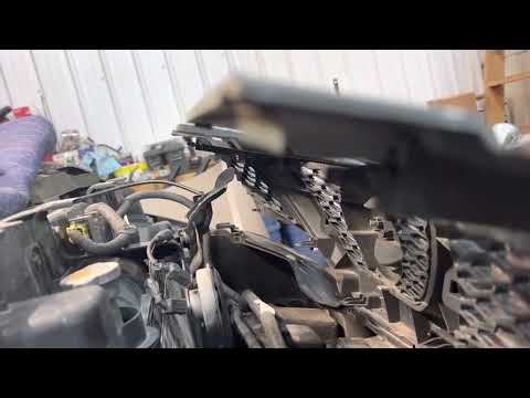 2014 Nissan Rogue headlight assembly removal