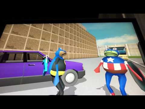 Amazing Frog Movie | Batfrog vs America Frog (Part 1)