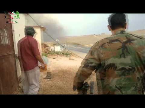 جولة ضمن أحد حواجز الأمن العسكري على مدخل مدينة دارة عزة في ريف حلب بعد السيطرة عليه