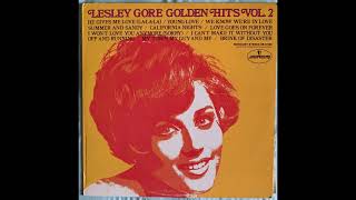 Lesley Gore I Wont Love You Anymore