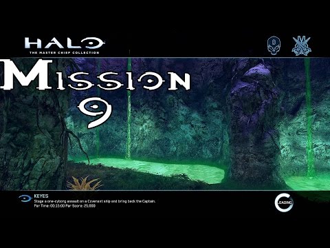 Halo Ce Anniversary - Keyes - Mission 9 (1080p60fps) Xbox One MCC