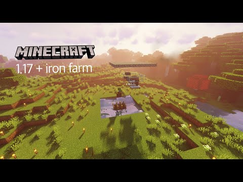 Minecraft Easiest 3 Villager Iron Farm - 1.17