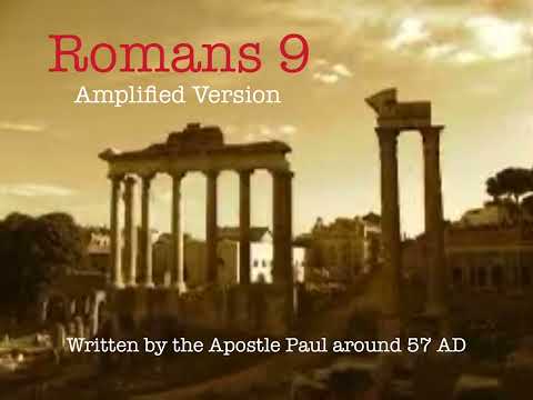 Romans 9 (Amplified Version)