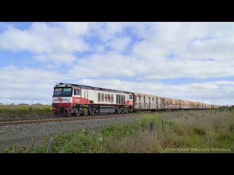 6AM9 SCT Boxcar Freight Train (20/6/2020) - PoathTV Australian Railways