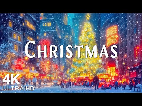 Christmas Atmosphere in the World’s Most Beautiful Cities | Festive Lights in 4K🎄✨