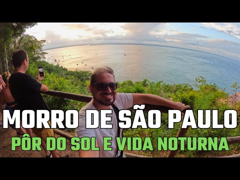 MORRO DE SAO PAULO AT NICHT