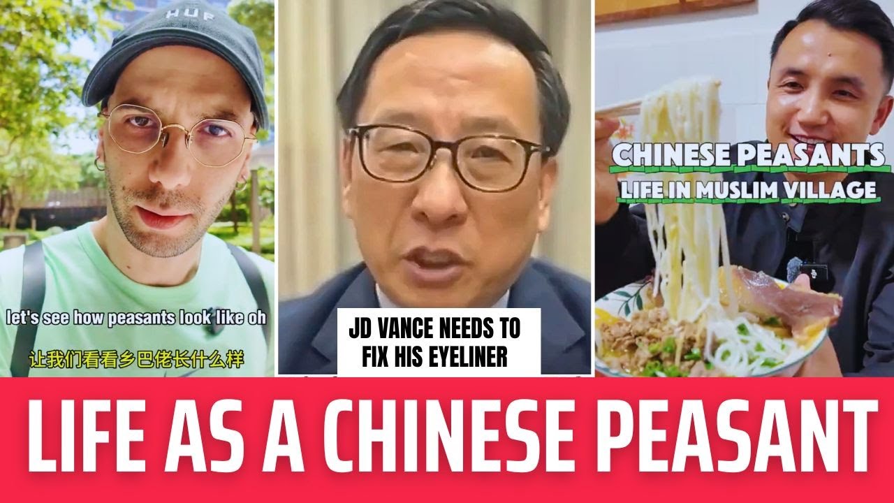 Victor Gao EXPOSES the TRUTH: China’s ‘Peasants’ Live Better Than You Think—JD Vance Is IGNORANT!