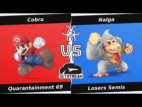 Quarantainment 69 Losers Semis - Cobra (Mario) Vs Nalga (Donkey Kong) - SSBU