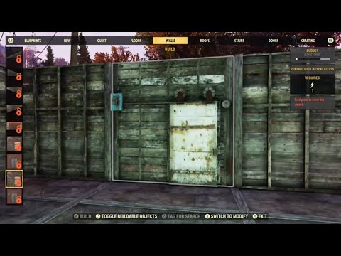 Fallout 76 25th Anniversary Day 19 - I Brought Some Camp Upgrade Plans