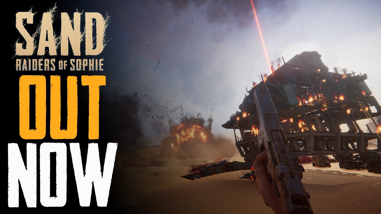 Sand: Raiders of Sophie Launch Trailer | Out Now On Steam - YouTube