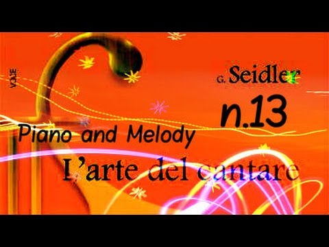 Seidler n.13 - Piano and Melody