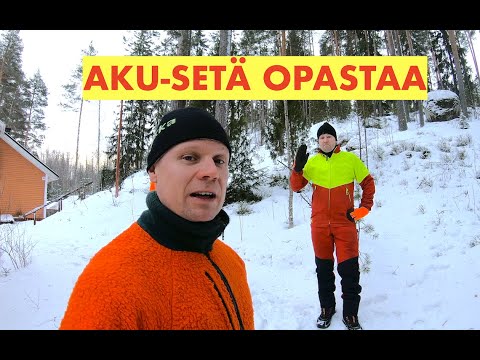 Metsuriopiskelija opissa osa 1. Ensimmäisen puun kaato. Husqvarna 572 xp @Akujelppi
