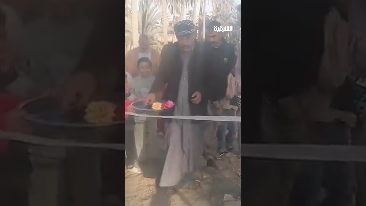 فيديو | أهالي سكان إحدى القرى في بابل يفتتحون أغرب جسر في المحافظة