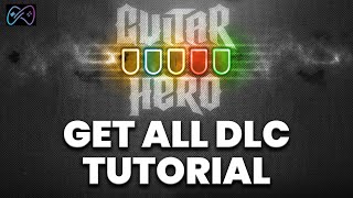 How to Get ALL Guitar Hero DLC Tutorial Xbox 360 RGH