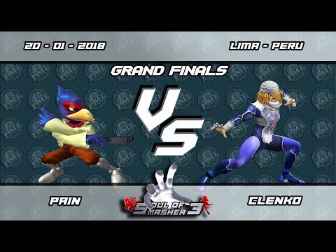 S.O.S. 3 - Pain (Falco) vs Clenko (Sheik) - SSBM Novatos Grand Finals