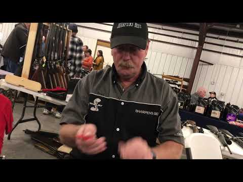 Sharpen D2 Steel Knife Blade Sharp and Fast