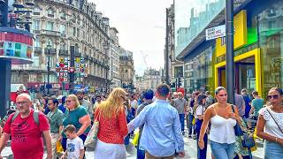 LONDON WALK 2025 | London Summer Walking Tour | Waterloo Station to Piccadilly Circus | 4K HDR