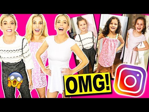 TRYING ON   CLOTHING! RECREATING HAYLEY LEBLANC'S INSTAGRAM PHOTOS!