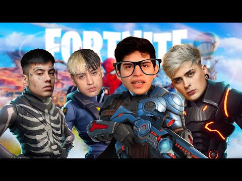 DUKI, LIT KILLAH, TIAGO PZK AND EL DEMENTE IN AN EPIC FORTNITE MATCH