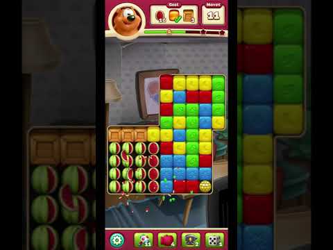 Toon Blast Level 2898 - NO BOOSTERS