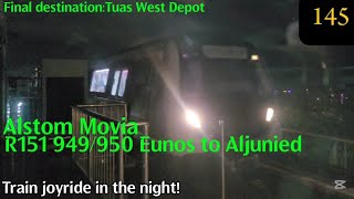 [SMRT](CNY eve) R151 949/950 Eunos to Aljunied 