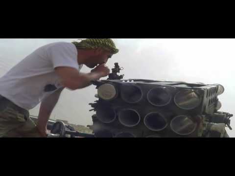 استهداف تجمعات قوات النظام في ريف حماة الشرقي بواسطة صواريخ كاتيوشا من قبل الرائد ياسر عبد الرحيم