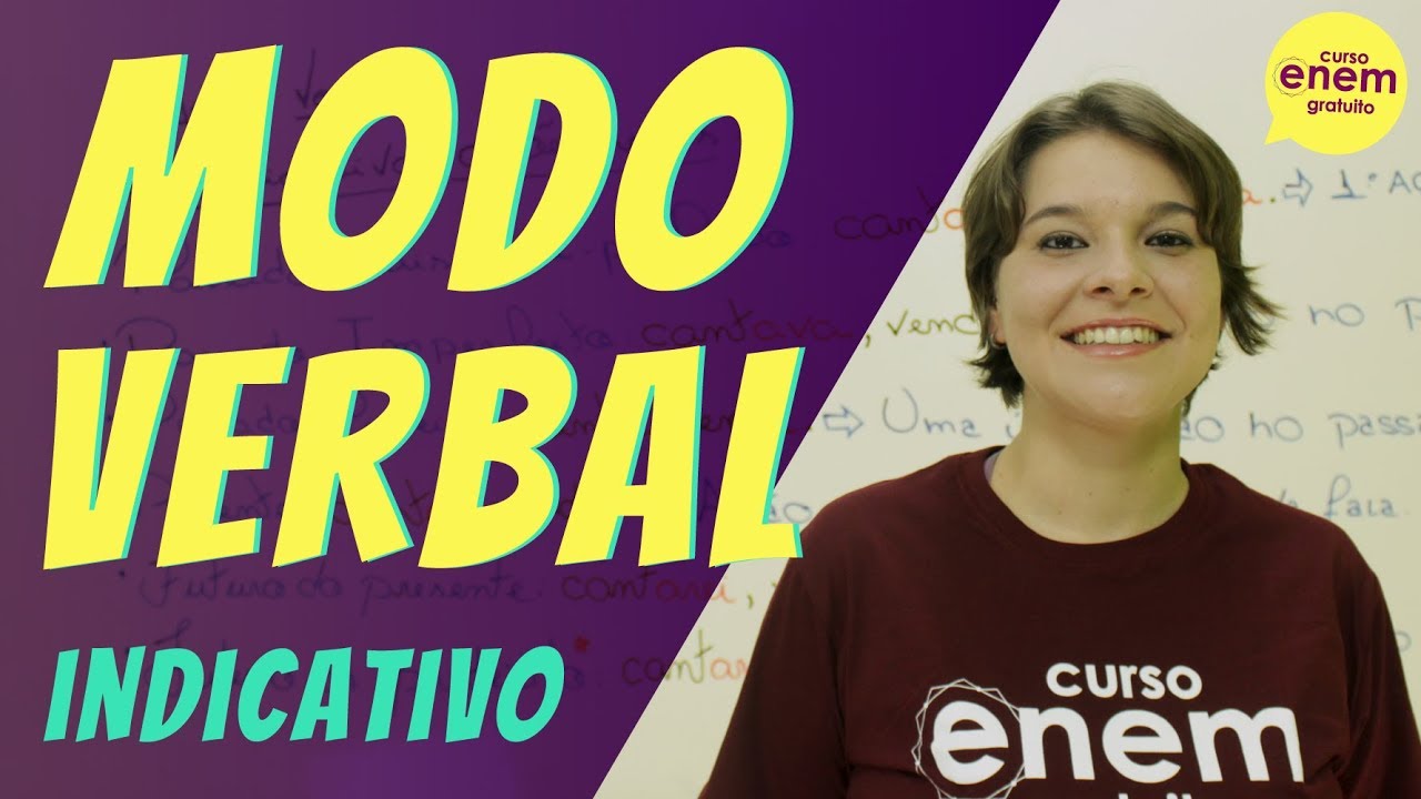 MODO VERBAL INDICATIVO | Resumo de Português para o Enem